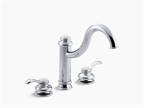 But before that i would like to tell you about some key points which should be remembered. KOHLER | 12230 | Fairfax three-hole kitchen sink faucet ...