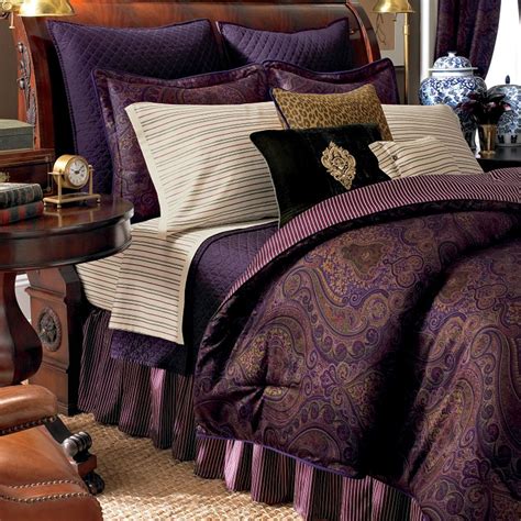 Chaps Home Preston 4 Pc Comforter Set Full Paisley Bedding King