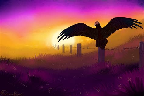 Fantasy Sunset Hd Wallpaper By Mischievousraven