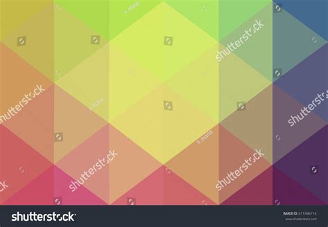 Multicolor Polygonal Illustration Which Consist Of Triangles