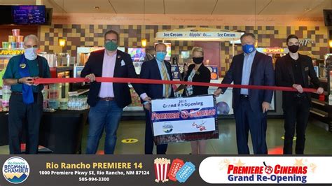 Rio Rancho Premiere 14 Grand Re Opening Ribbon Cutting Youtube