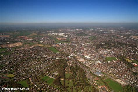 Aeroengland Aerial Photograph Of Newcastle Under Lyme Staffordshire