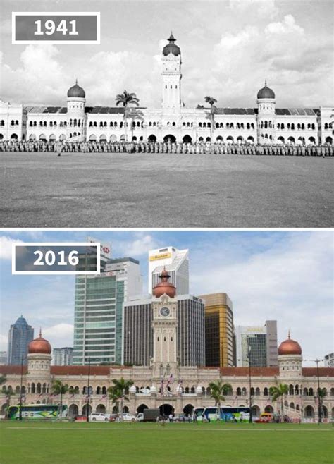The Before And After Photos Show How Old Buildings Have Been Changed To