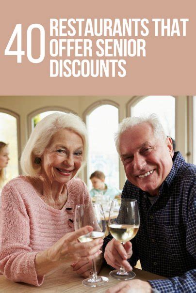 40 Restaurants That Offer Senior Discounts