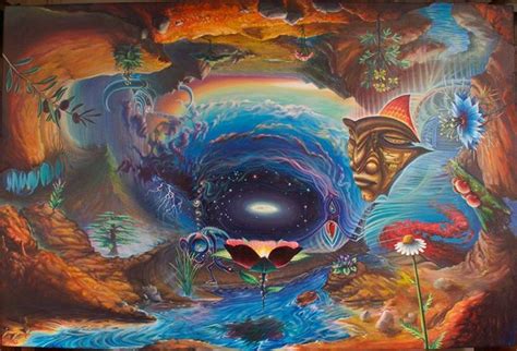 Tryppi Metaphysical Art Painting Hippie Art