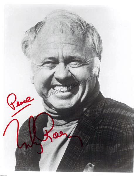 Mickey Rooney Autograph Signed Photograph Tamino