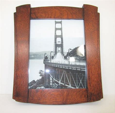 Mission Craftsman Style Arts Crafts 8 X 10 Picture Frame Etsy