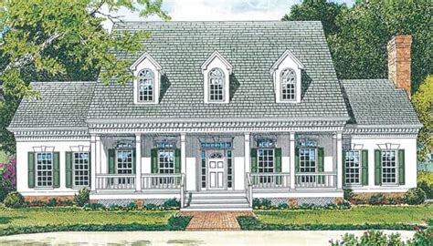 Classic Southern Plantation Style Home Plan 3338 Sq Ft
