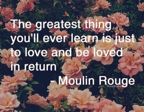 Quote is copyright moulin rouge. flowers, love, moulin rouge, quote, typography - image #125205 on Favim.com