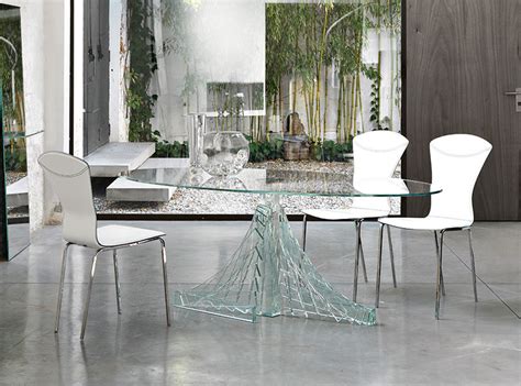 Shacos round braided placemats set of 4 round table mats for dining tables 15 inch (beige, 4) 4.4 out of 5 stars. 40 Glass Dining Room Tables To Revamp With: From Rectangle ...