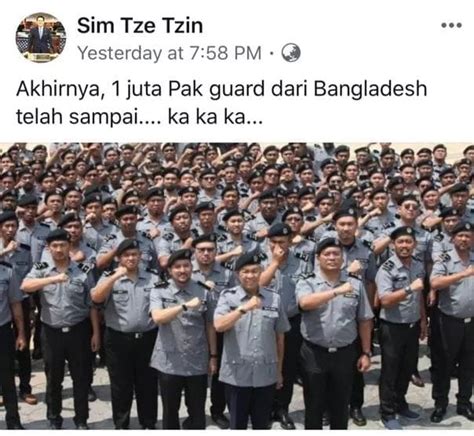 Sim is also the current member of parliament for bayan baru, penang. Netizen Berang Gambar Orang Malaysia Digelar Bangla
