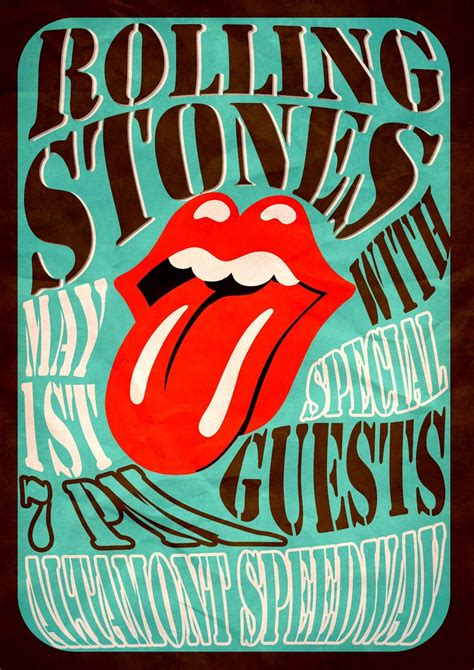 Rolling Stones Poster Project K Pinterest Bobs The End And Songs