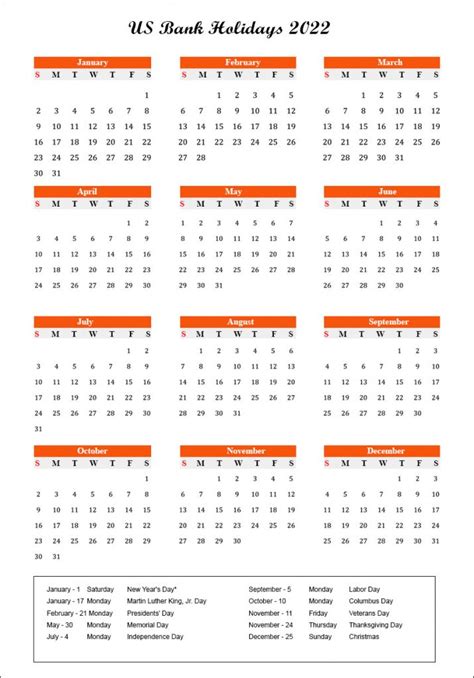 2022 United Kingdom Calendar With Holidays 2022 Uk Annual Calendar