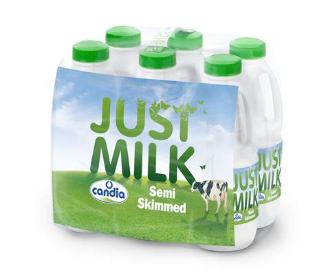 Buy Great Value Candia Uht Semi Skimmed Milk 6 X 1l Online At