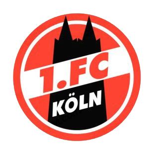 Fc köln vector logo and icons in ai, eps, cdr, svg, png formats. 1 fc koln soccer team logo soccer teams decals, decal ...