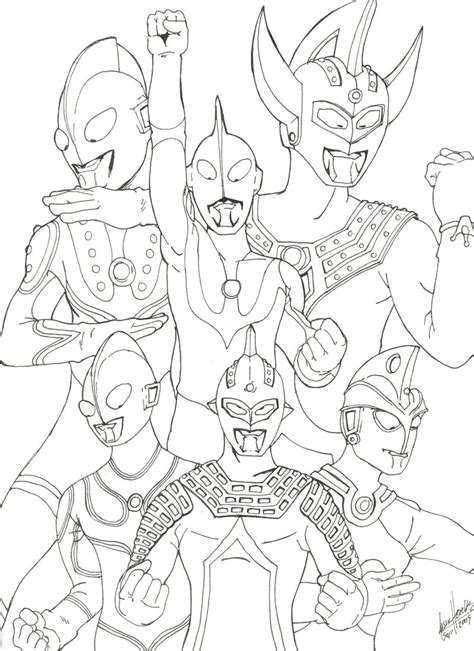 Ultraman Coloring Pages At Getdrawings Free Download