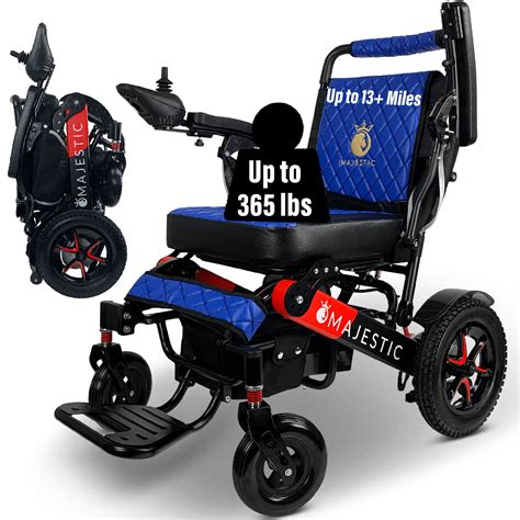 Electric Wheelchair For Adults Folding All Terrain Lightweight