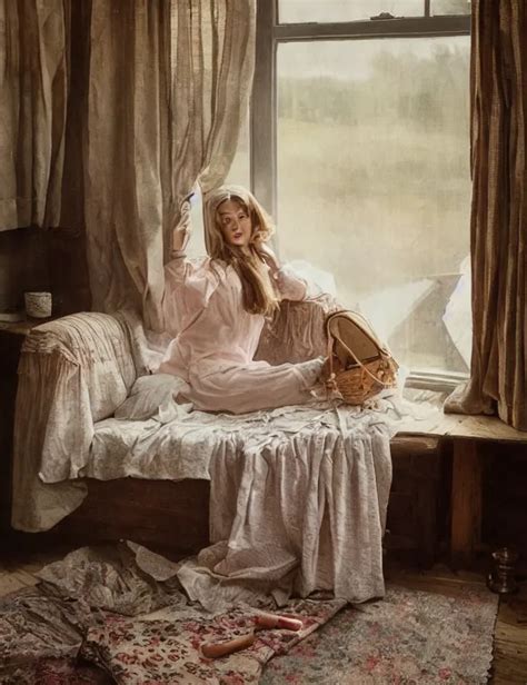 Aristocrat Girl In The Cottage In The Morning In A Stable Diffusion