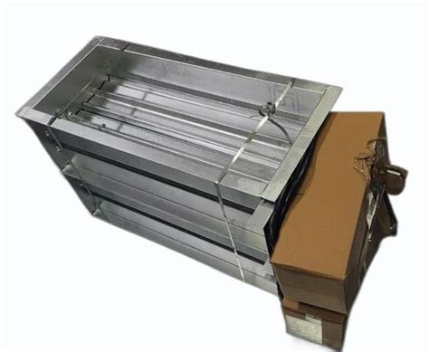 Stainless Steel Motorized Fire Damper Shape Rectangular At Rs 5800