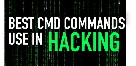 Best Cmd Commands Used In Hacking Command How To Find Out Hacks