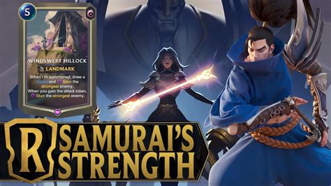 Samurais Strength Yasuo And Vayne Deck Legends Of Runeterra World
