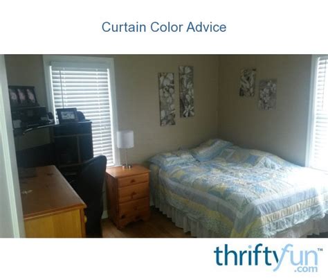 Curtain Color Advice Thriftyfun