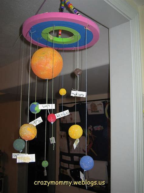 Diy Hanging Solar System Model 7 Out Of This World Solar System Craft