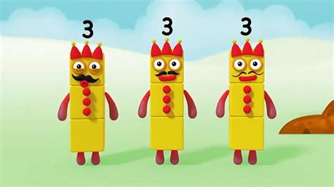 Numberblocks S02e10 The Three Threes Itoons آموزش زبان و پرورش کودک