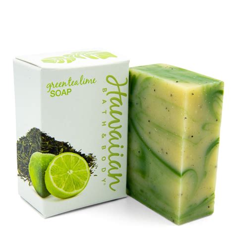 Green Tea Lime Natural Soap Ottos Granary