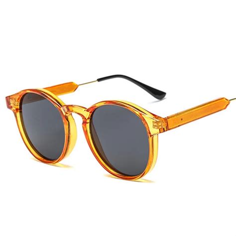 Xojox Retro Sunglasses Men Women Vintage Brand Designer Small Sun Glasses Driving Round Sunglass