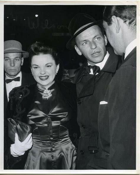 Frank Sinatra Judy Garland Original Photographer Stamped 8x10 Photo