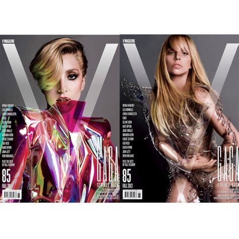 Lady Gaga On V Magazine—see All 4 Of Her Covers E Online