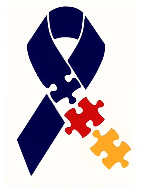 Autism Awareness Ribbon Decal Etsy