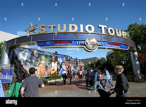 Studio Tour Universal Studios Los Angeles California Stock Photo