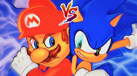 Would Mario Beat Sonic The Hedgehog In A Fight Youtube