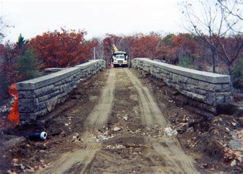 Restoration Of Carriage Roads Acadia Before Harold Macquinn Inc