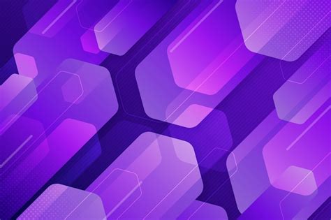 Free Vector Violet Overlapping Forms Background