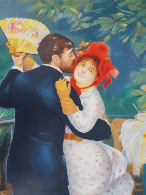 Pierre Auguste Renoir Daprès Le Couple Dansant Au Bal