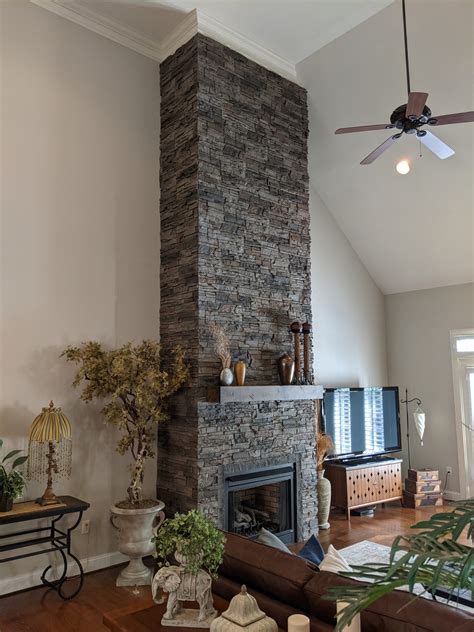 Living Room Designs With Stone Fireplace Baci Living Room