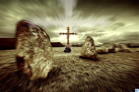 Cross With Rocks Jesus On The Cross Prophetic Art Catholic Church