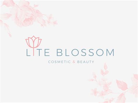 Lite Blossom logotype | Hair salon logos, Logotype, Blossom