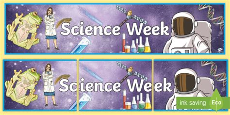 Science Week Banner Twinkl Display Resources