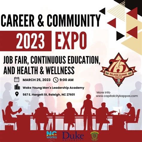 Career Community Expo Capital City Kappas Raleigh Nc