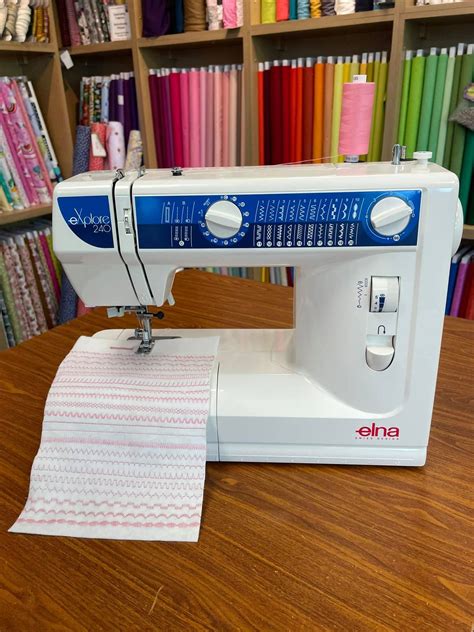 Elna Explore 240ex Sewing Machine J And B Sewing Machines
