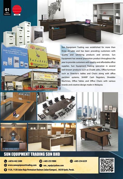 General policies pg6 section 4: Office Furniture And Equipment - Sun Equipment Trading Sdn ...