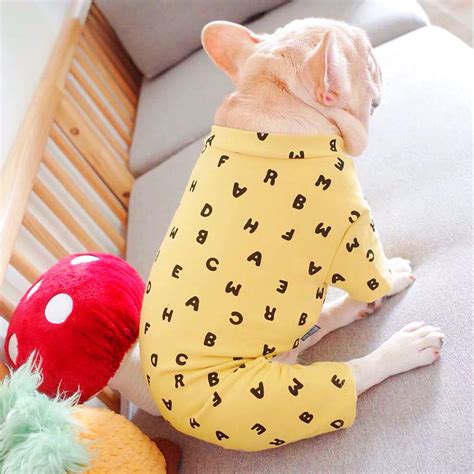 French Bulldog Onesie For Dog Onesie Pajamas For Dogs Pug Outfits