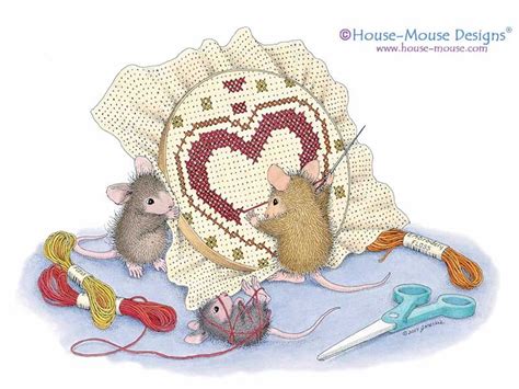 Lovely Mousies House Mouse House Mouse Stamps Mouse Art