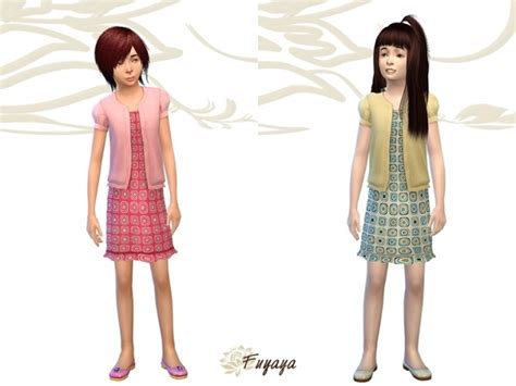 Veobe Dress By Fuyaya At Sims Artists Sims 4 Updates