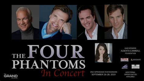 The Four Phantoms In Concert Sept 26 28 Youtube