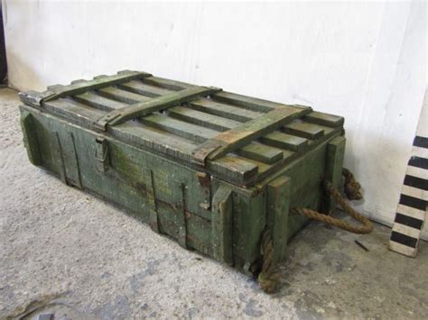 Wooden Army Boxes With Rope Handles H Cm X X X Off Stockyard Prop And